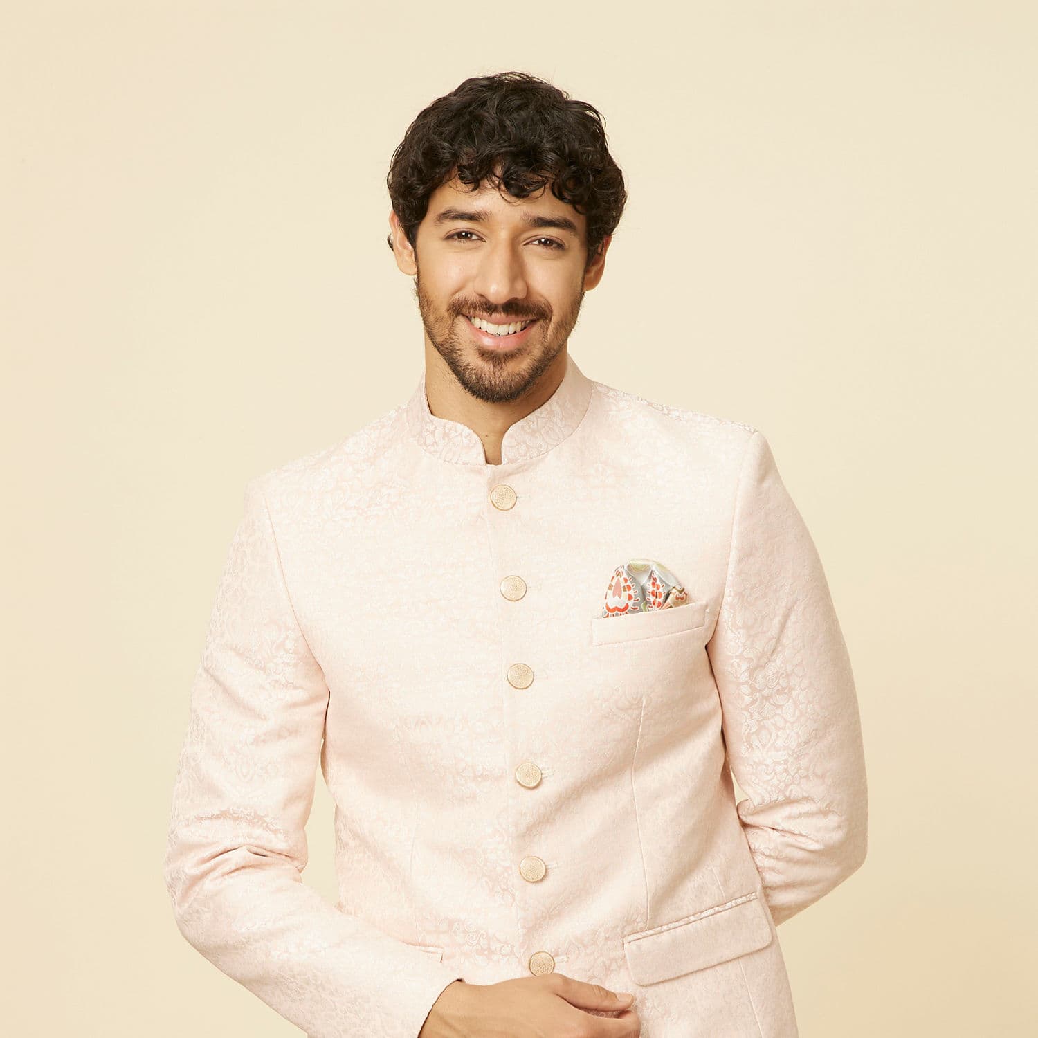 Soft Pink Jodhpuri Suit Soft Pink Jodhpuri Suit