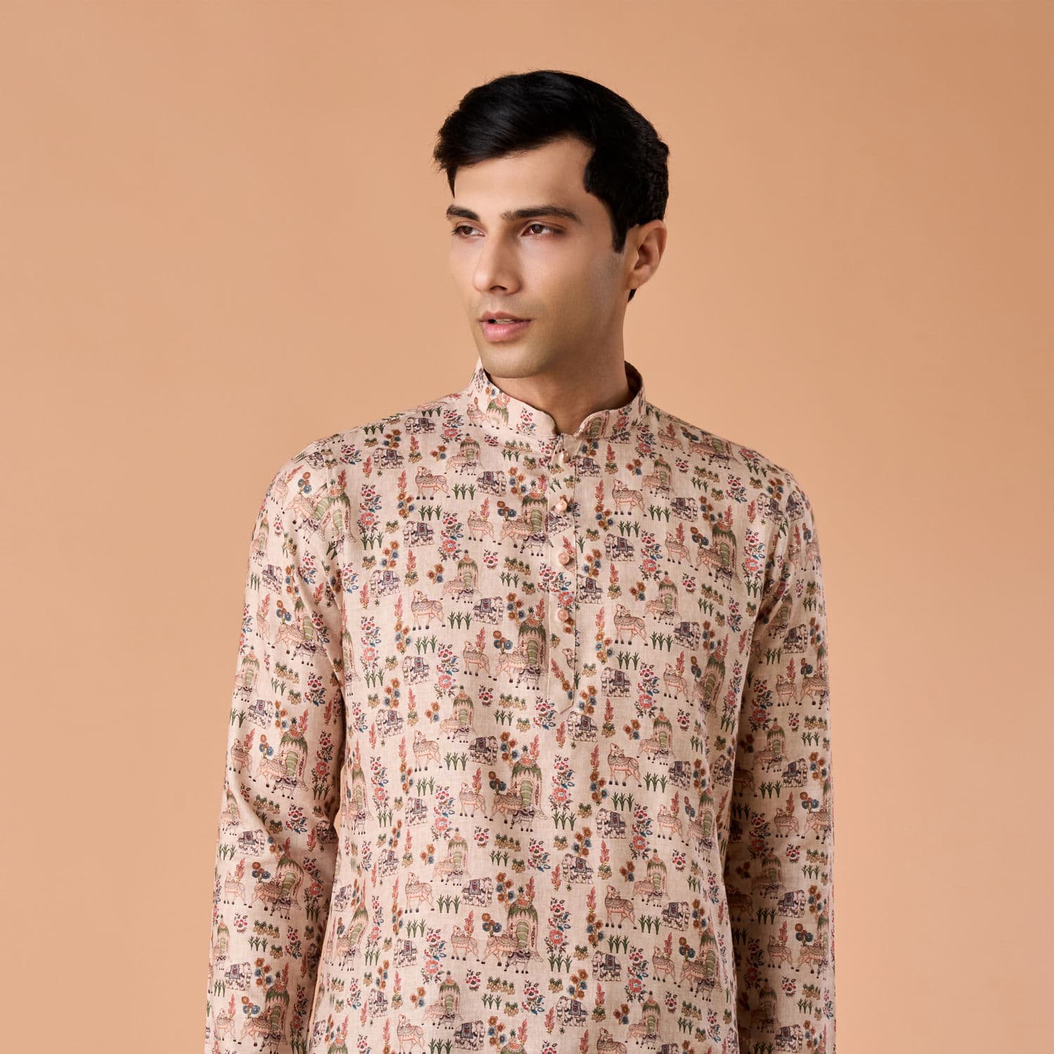 Chic Beige Short Kurta Chic Beige Short Kurta