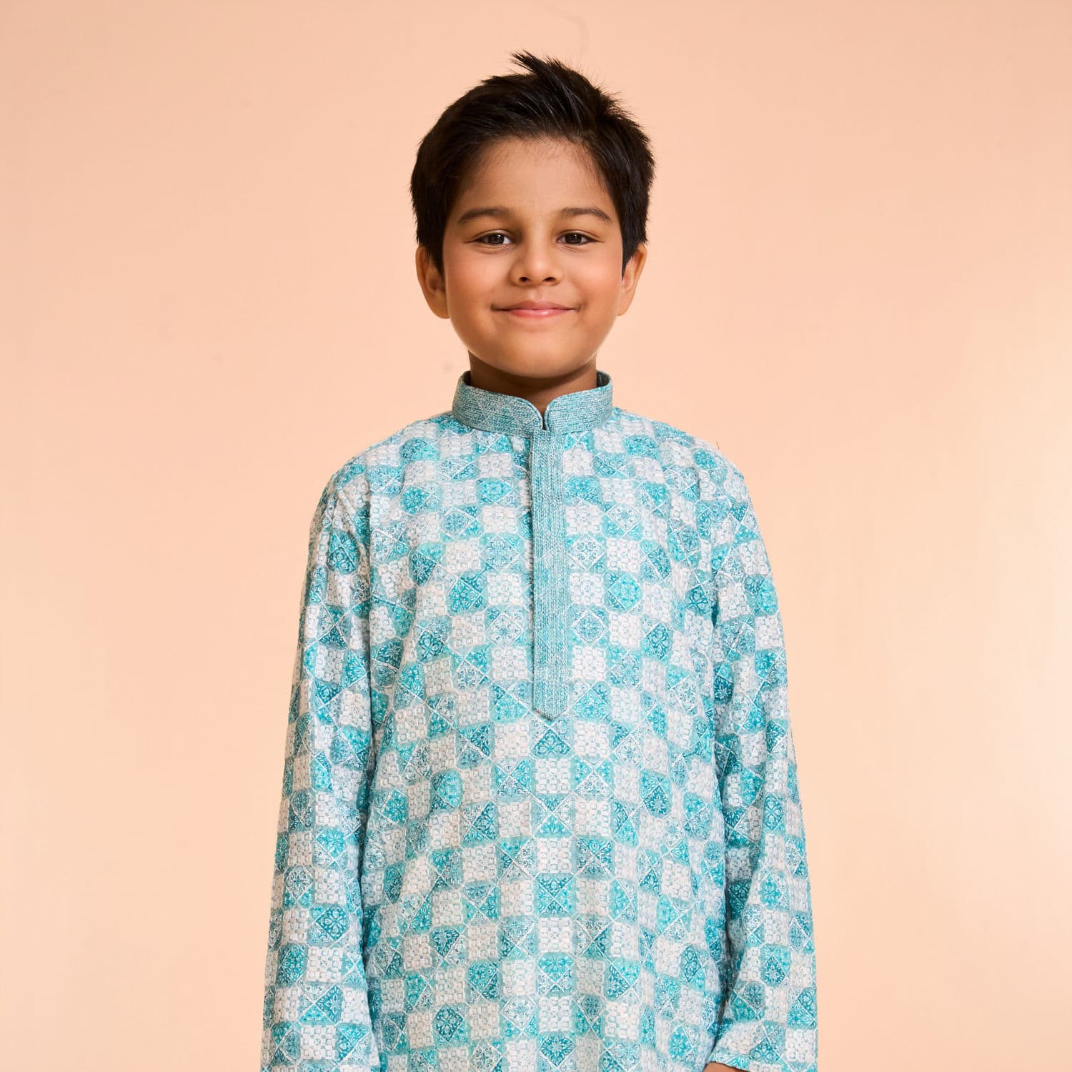 Aqua Green Exquisiteness Kurta Pajama Aqua Green Exquisiteness Kurta Pajama