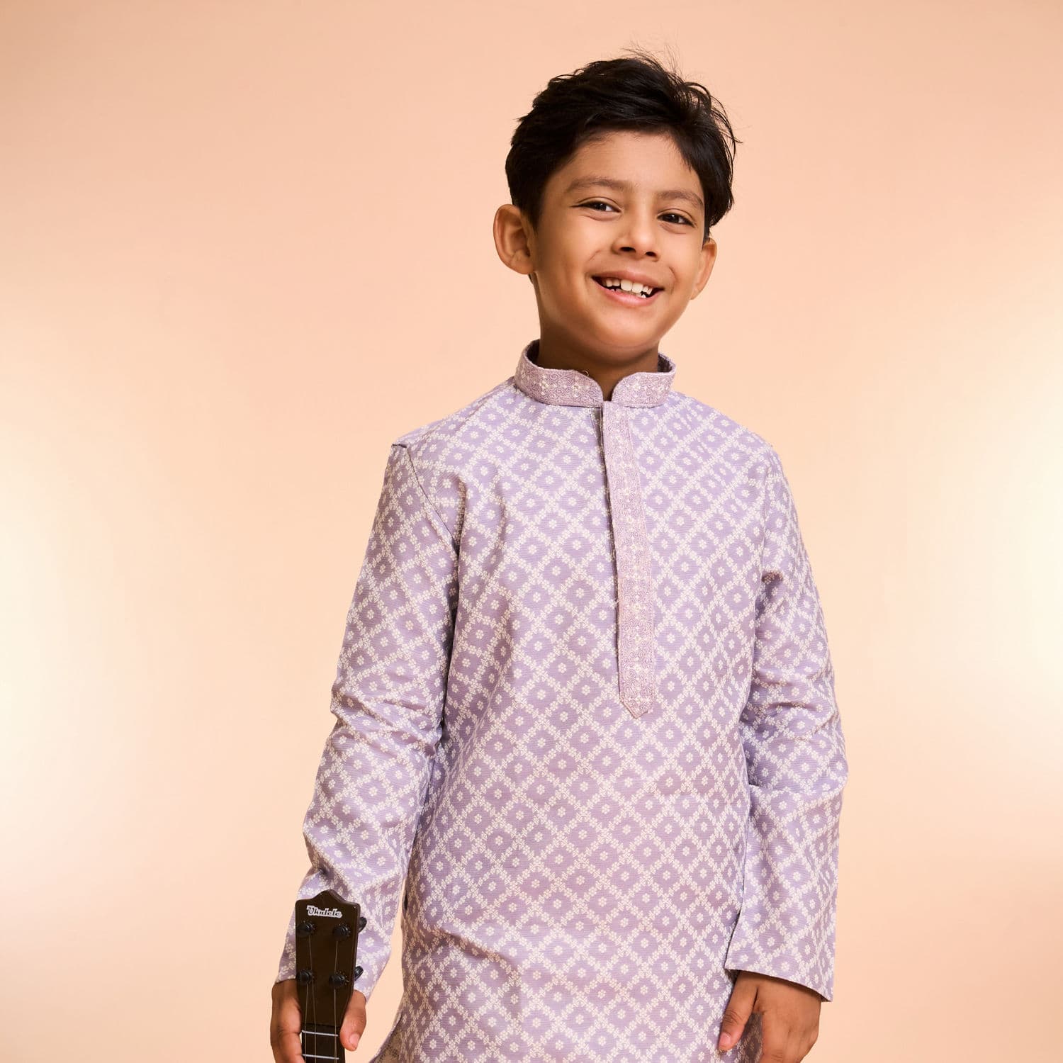 Lilac Festivity Kurta Pajama Lilac Festivity Kurta Pajama