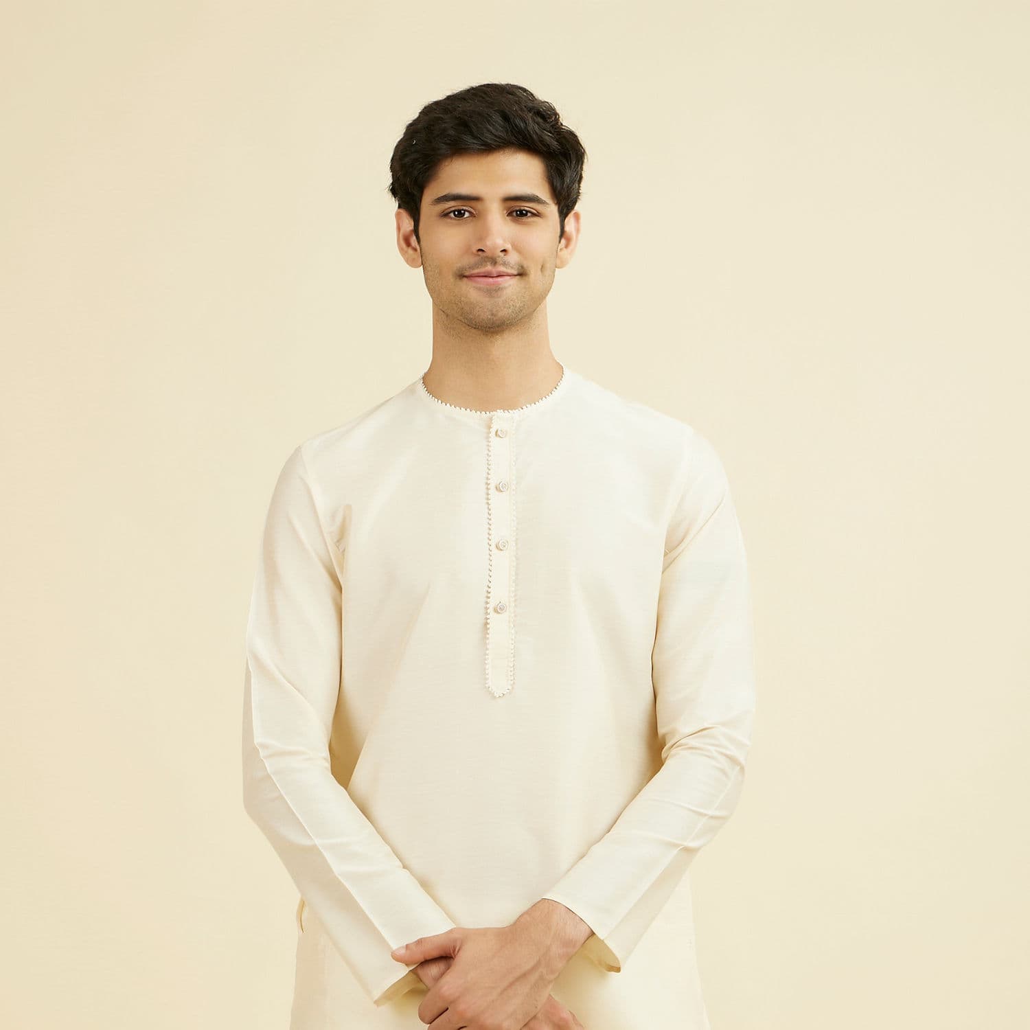 Cream Elegance Kurta Cream Elegance Kurta