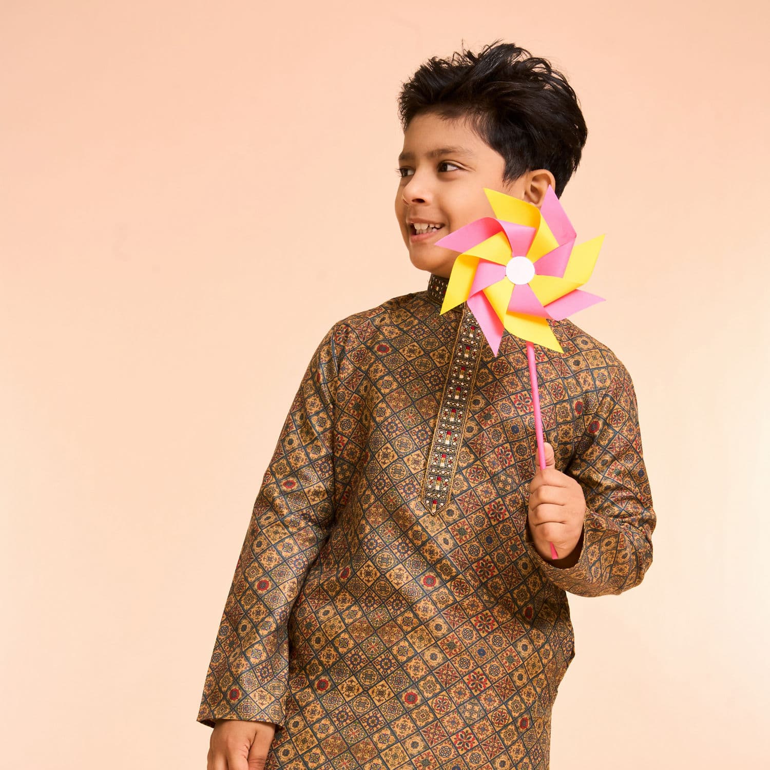 Emerald Radiance Kids Kurta Pajama Emerald Radiance Kids Kurta Pajama