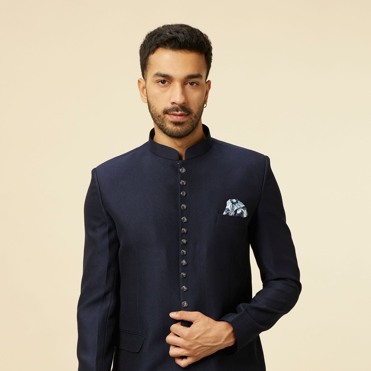 Dapper Dark Blue Suit Set Dapper Dark Blue Suit Set