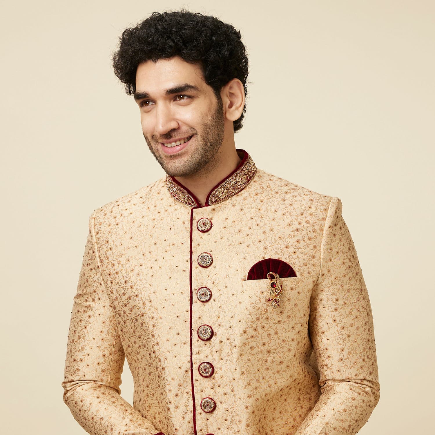 Royal Silk Indian Sherwani Royal Silk Indian Sherwani