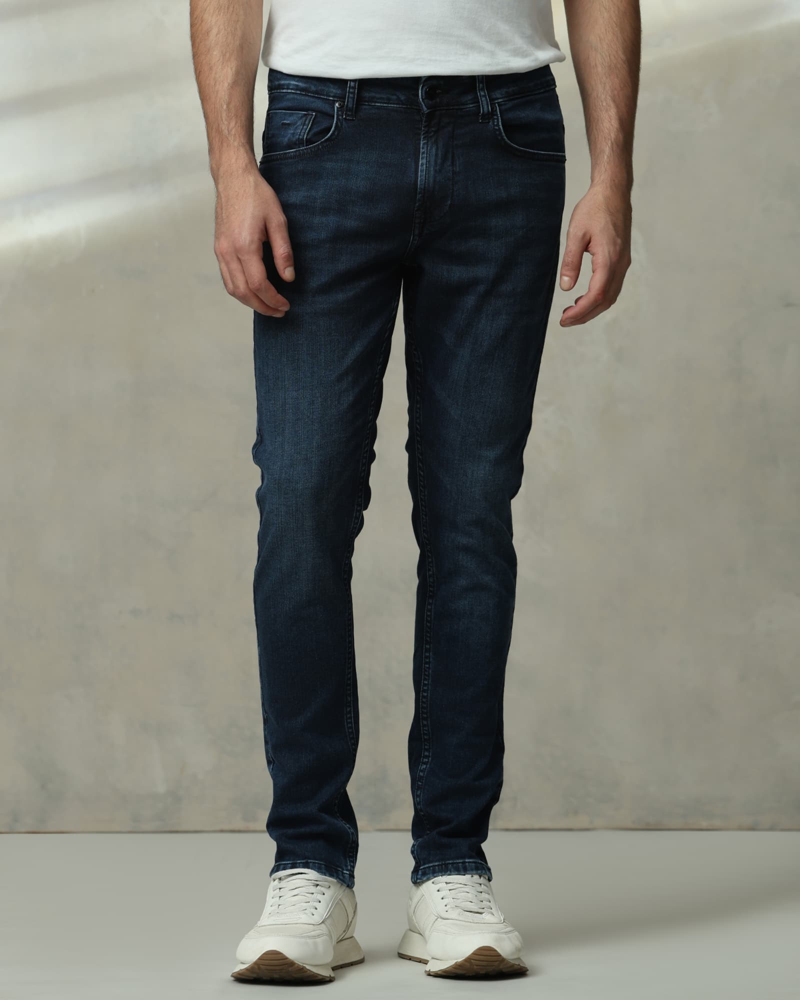 Blue Black Skinny Fit Jeans Blue Black Skinny Fit Jeans